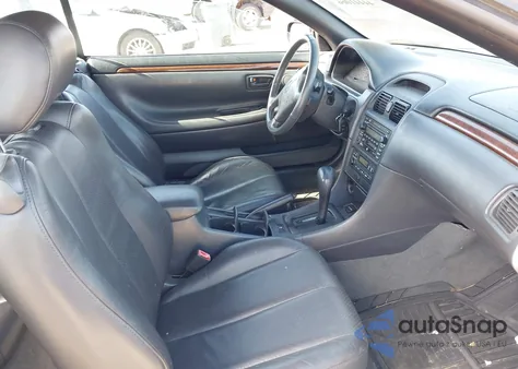 2001 Toyota Camry Solara Sle V6 z USA, uszkodzony, nr VIN 2T1FF28P41C495185